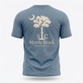 Denim Heather Printed T-Shirt Myrtle Beach ,Palm