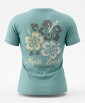 Sage Printed T-Shirt Myrtle Beach , Hibiscuss