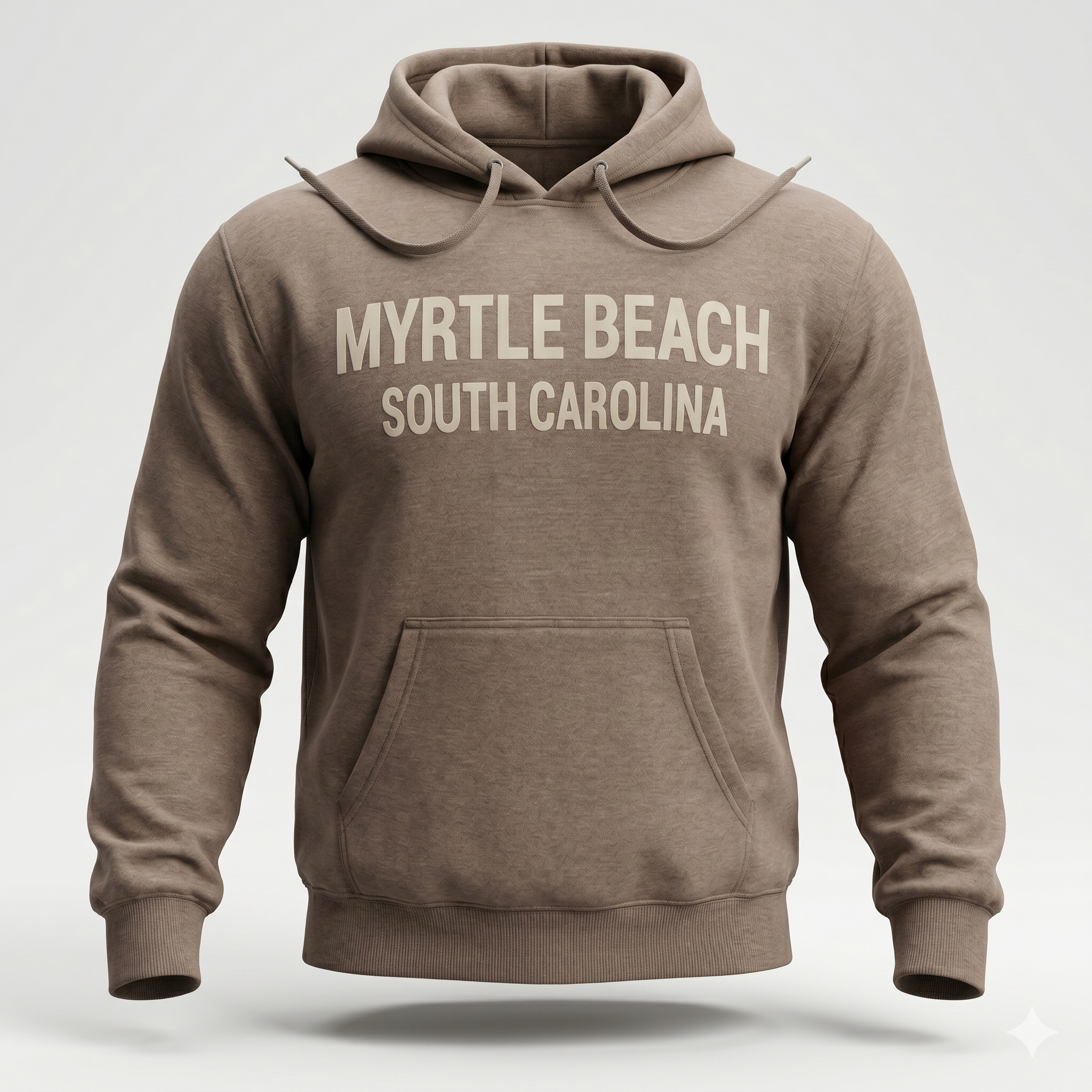 Cinder Pullover Hoodie SweatShirt High Densitty Print Front ,Myrtle Beach