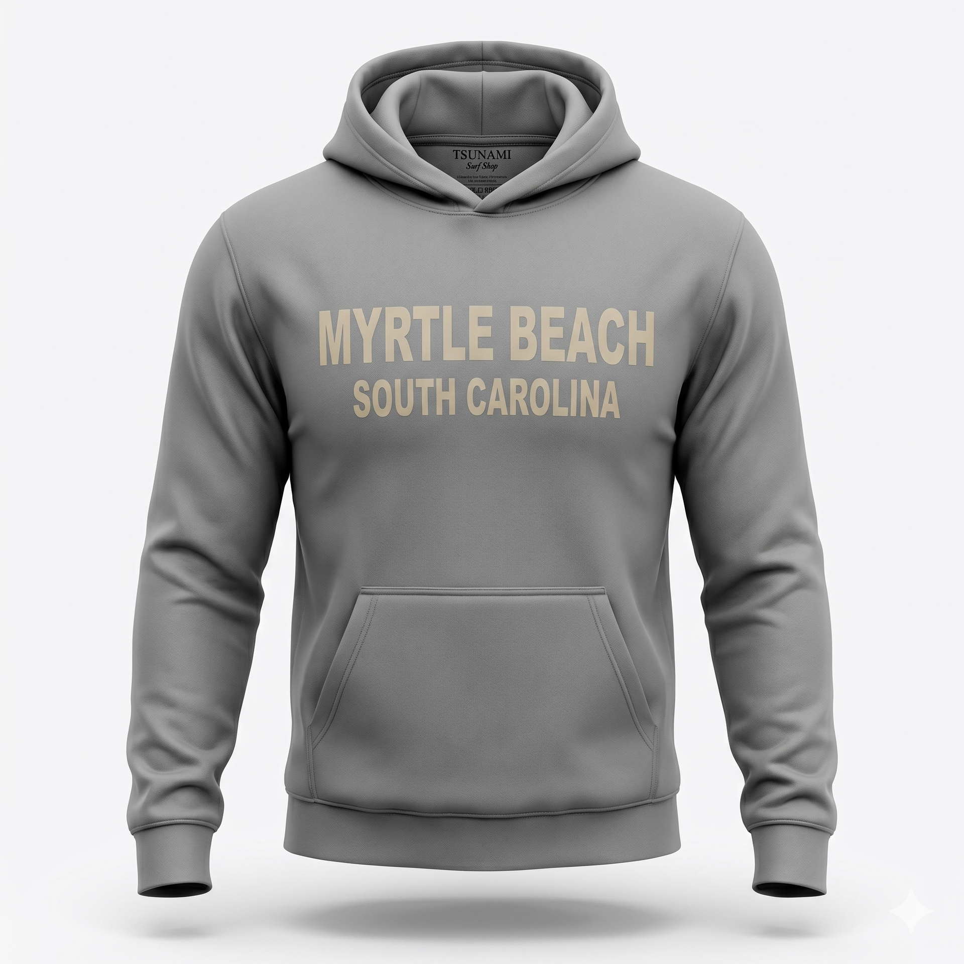 Myrtle Beach South Carolina Hoodie - Dark Grey | Premium Beach