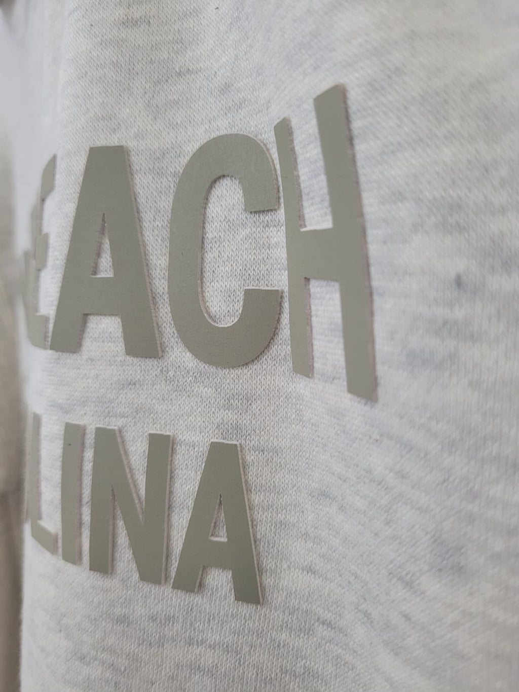 Oatmeal Pullover Hoodie SweatShirt High Densitty Print Front ,Myrtle Beach