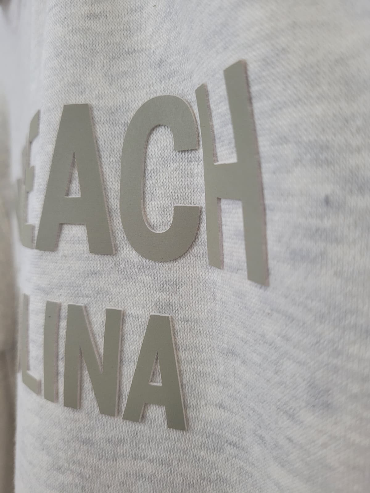 Oatmeal Pullover Hoodie SweatShirt High Densitty Print Front ,Myrtle Beach