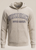 Oatmeal Premium Full Zipper Embroidery Front ,Myrtle Beach