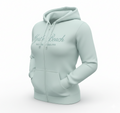 Sage Scuba Full Zipper Hoodie Embroidery Front ,Myrtle Beach