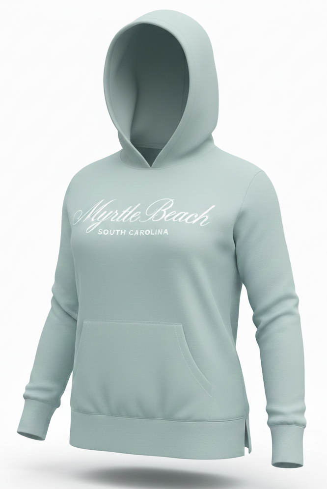 Sage Scuba Hoodie W/Split SP Front ,Myrtle Beach
