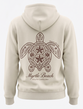 Cream Hoodie Sweatshirt Screen Print FB Multi Color ,Myrtle Beach