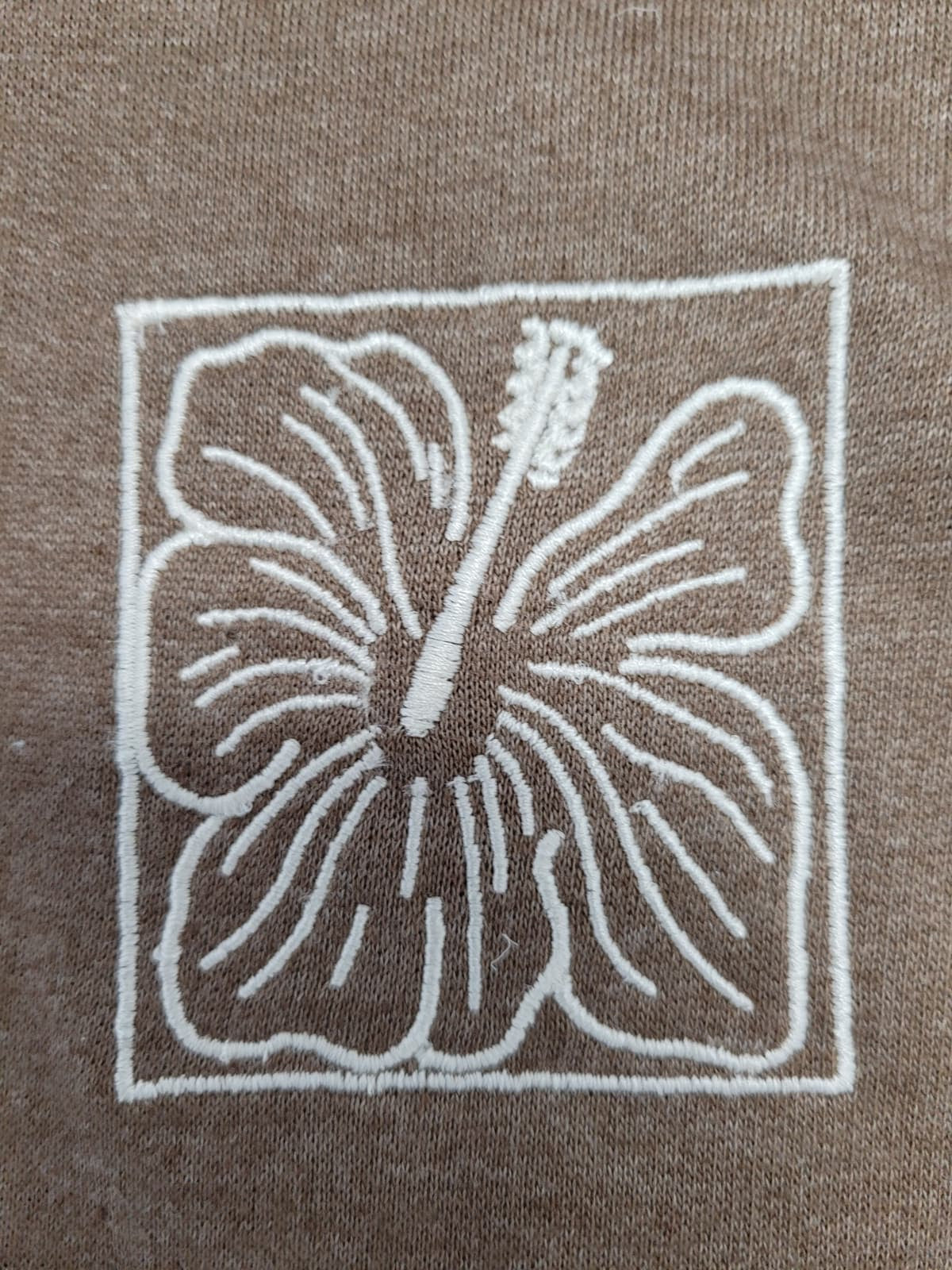 Cinder Embroidery Pullover Hoodie Full Back Myrtle Beach ,Flower