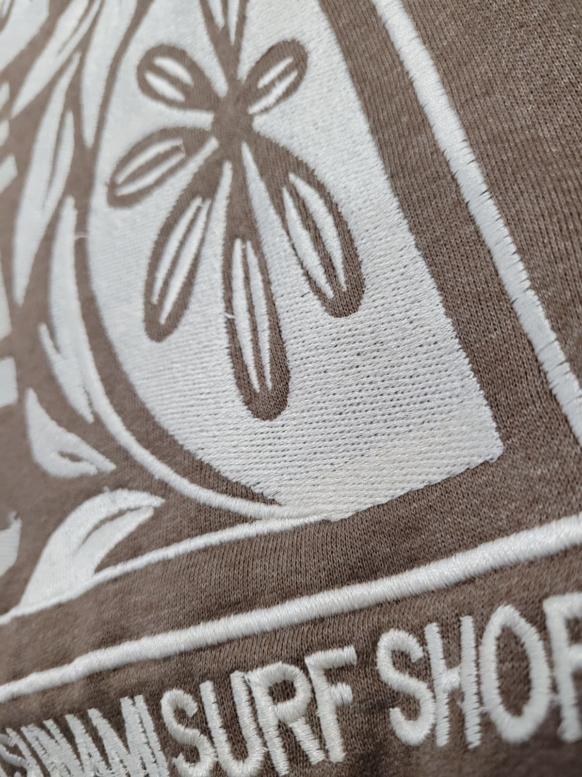 Cinder Embroidery Pullover Hoodie Full Back Myrtle Beach ,Flower