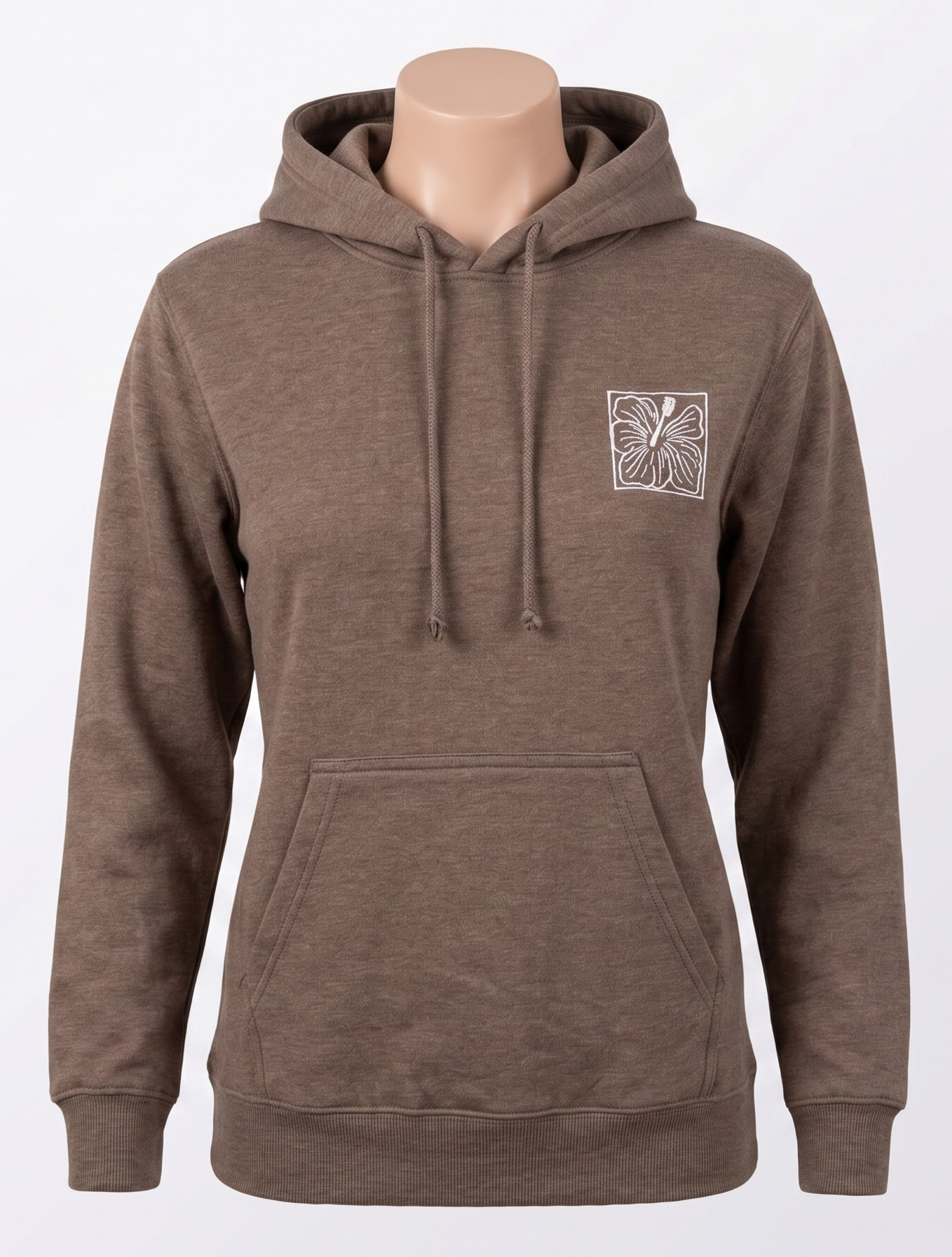 Cinder Embroidery Pullover Hoodie Full Back Myrtle Beach ,Flower