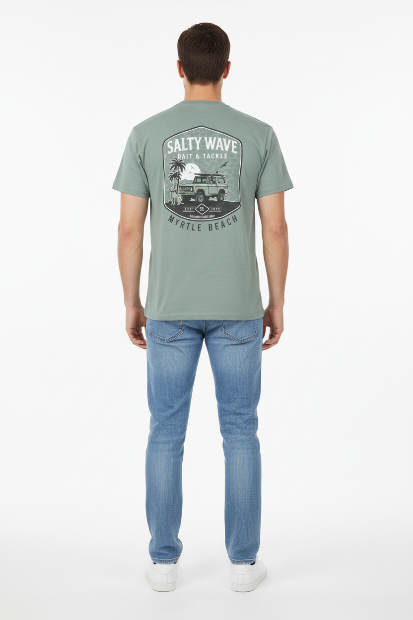 Sage Printed T-Shirt Myrtle Beach , Jeep