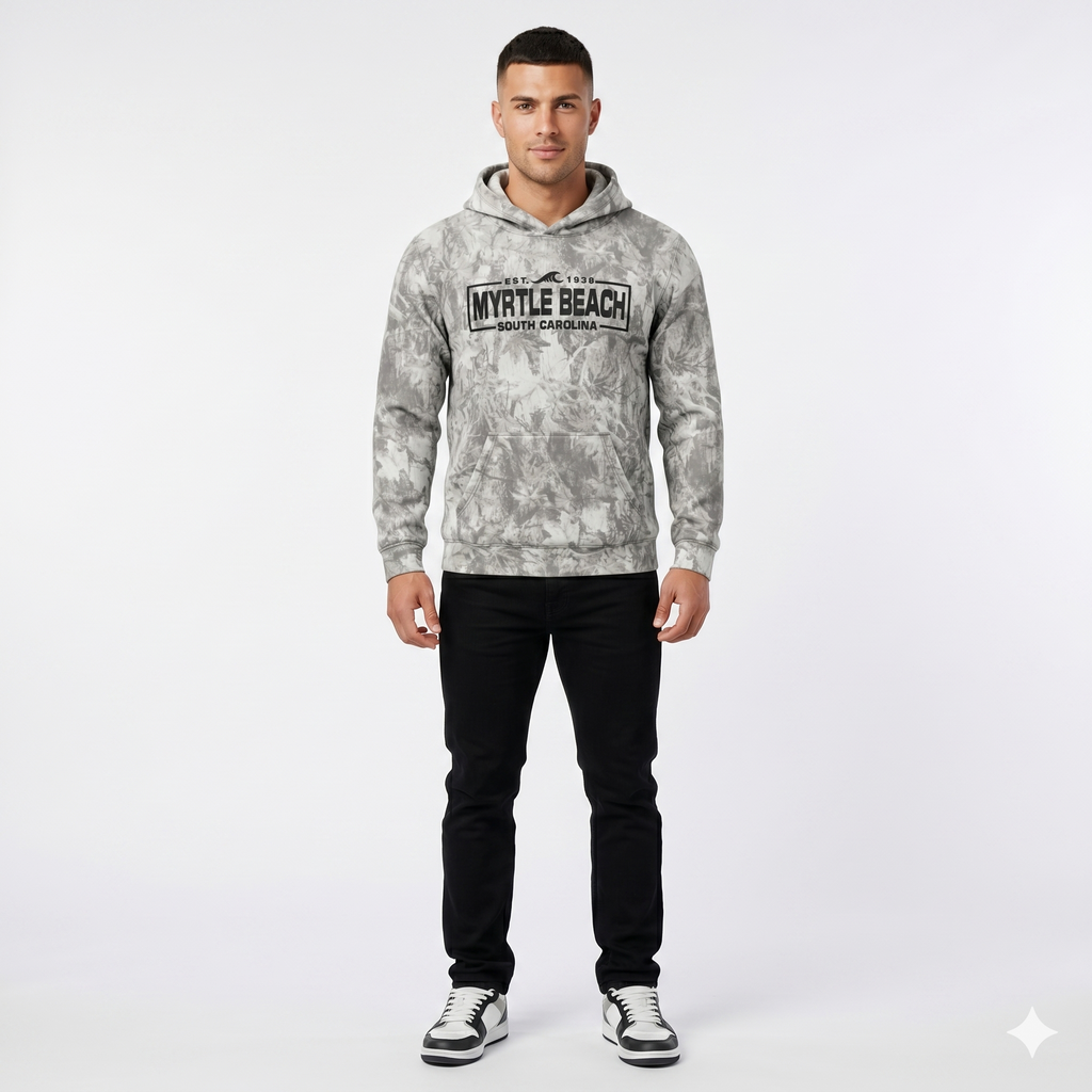 Momentum Alpine Camo Hoodie Front Print, Myrtle Beach-Camo
