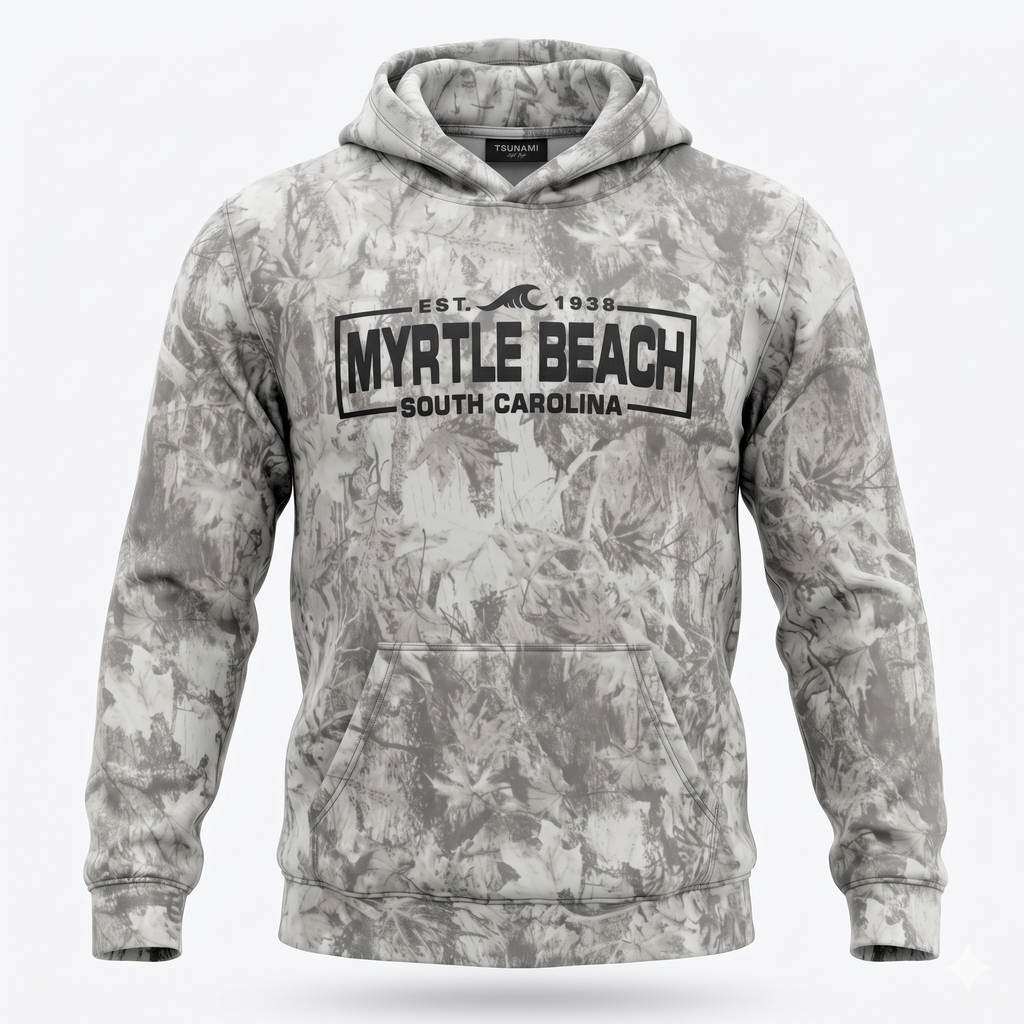 Momentum Alpine Camo Hoodie Front Print, Myrtle Beach-Camo