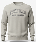 Oatmeal Premium Crewneck Embroidery Front ,Myrtle Beach