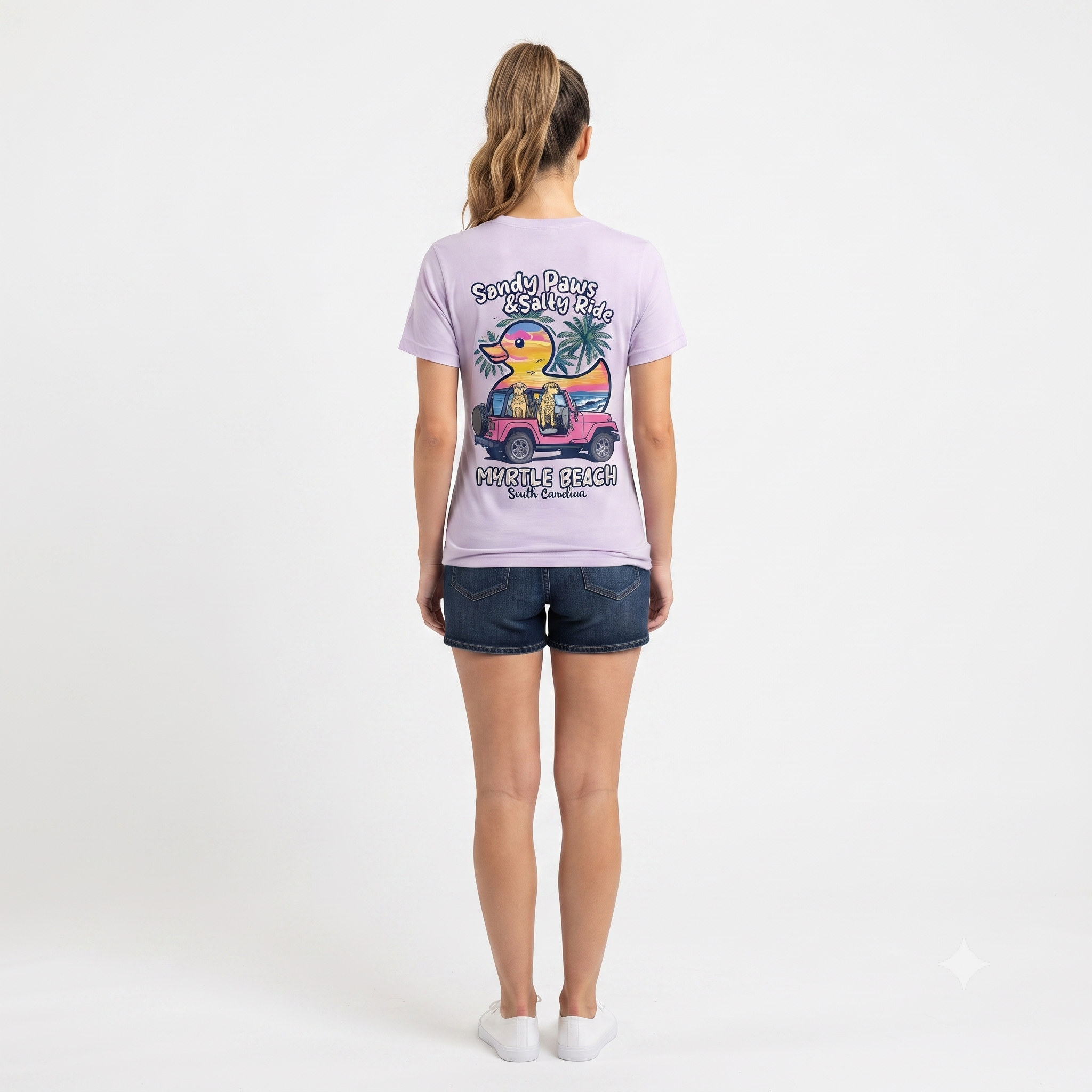 Lavender Fog T-Shirt Printed Solid AK Myrtle Beach, TS06