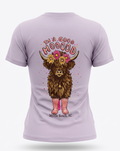 Lavender Fog Printed Solid AK T-Shirt Myrtle Beach ,Fluffy Cow-MIX