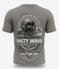 Opal Grey Printed Solid AK T-Shirt Myrtle Beach ,Skull-MIX