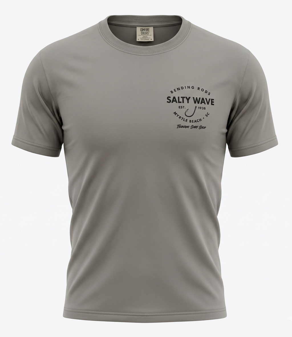 Opal Grey Printed Solid AK T-Shirt Myrtle Beach ,Skull-MIX