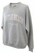 Ice Grey Nantucket crewneck Sweatshirt Embroidery , Myrtle Beach