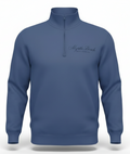 Slate Premium Qtr Zipper Crewneck Embroidery Front ,Myrtle Beach