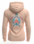 Apricot Hoodie Sweatshirt Puff Decal FB ,Myrtle Beach