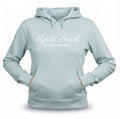 Sage Scuba Hoodie Embroidery Tone On Tone Front ,Myrtle Beach