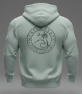 Light Green Adult Pullover Hoodie print Myrtle Beach , Wave
