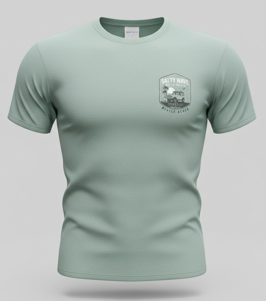 Sage Printed T-Shirt Myrtle Beach , Jeep