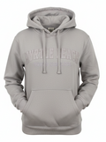 Myrtle Beach gray hoodie ghost mannequin