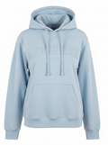 Myrtle Beach ice blue hoodie ghost mannequin