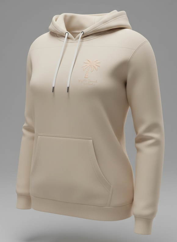 Sand Hoodie Sweatshirt Puff Decal FB ,Myrtle Beach