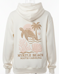 Sand Hoodie Sweatshirt Puff Decal FB ,Myrtle Beach