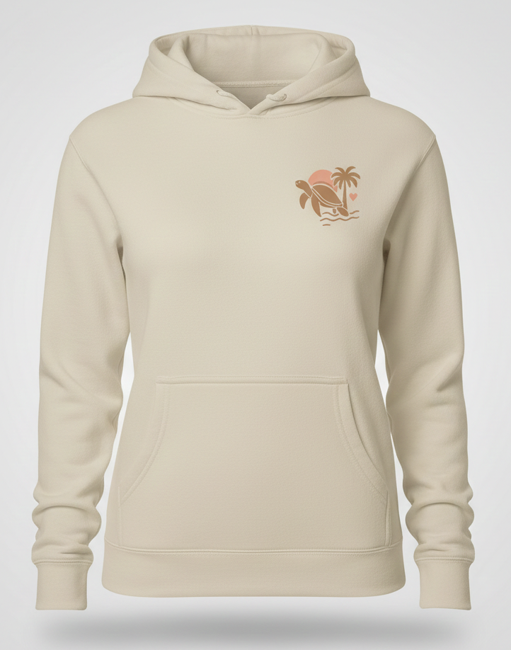 Sand Hoodie Sweatshirt Puff Decal FB ,Myrtle Beach